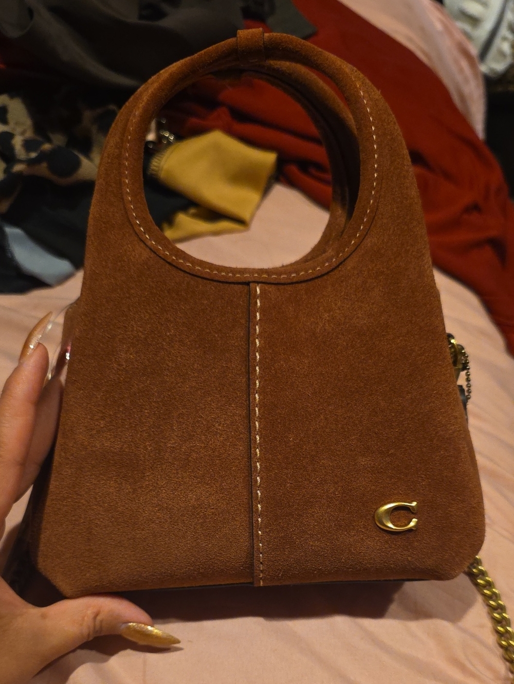 Coach Clay Suede Mini Alana